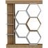 Hanah Home Sueno Βιβλιοθήκη 140x29.6x177.4cm WHITE-WALNUT