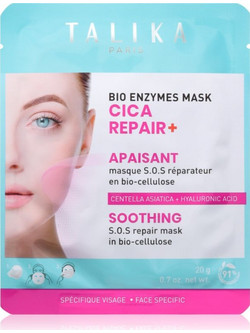 Talika Bio Enzymes Cica Repair Soothing Sheet Μάσκα Προσώπου για Ακμή 20gr