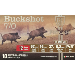 Fiocchi Big Game Φυσίγγια Δράμια 12Cal 67mm 27βολα 37gr 10τμχ