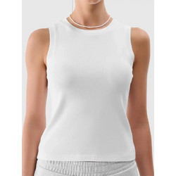 4F Γυναικείο Αθλητικό T-Shirt Λευκό 4FWMM00TSLEF132-10S