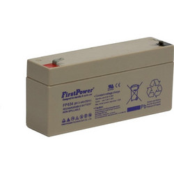 First Power FP634 Μπαταρία VRLA-AGM 6V 3.4Ah