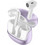 Cellular Line Call Purely Ακουστικά Bluetooth Earbud Purple / White