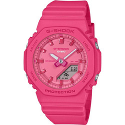Casio Γυναικείο Ρολόι με Φούξια Καουτσούκ Λουράκι GMA-P2100PP-4AER