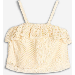 Funky Παιδικό Crop Top Αμάνικο Μπεζ 125-505128-1