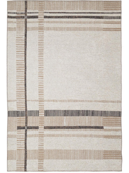 Royal Carpet Groove Χαλί Ορθογώνιο Καλοκαιρινό 160x230cm 1009 850 Beige Brown