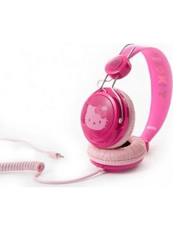 Hello Kitty Futura Ενσύρματα Παιδικά Ακουστικά Over Ear Ροζ