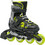 Rollerblade Microblade SL Inline Αυξομειούμενα Rollers Ενηλίκων Μαύρα Lime