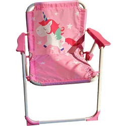 SUMMERtiempo Unicorn Παιδικό Καρεκλάκι Παραλίας Ροζ 623227