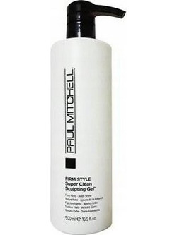 Paul Mitchell Firm Style Super Clean Sculpting Gel Μαλλιών Δυνατό Κράτημα 500ml