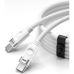 Orico Braided USB-C to USB-C 60W 1m White 6942227138545