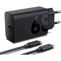 Lenovo Φορτιστής με Καλώδιο USB-C με Θύρα USB-C 68W Power Delivery