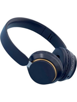 SAZ-J2 Ασύρματα Bluetooth Ακουστικά On Ear Μπλε