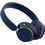 SAZ-J2 Ασύρματα Bluetooth Ακουστικά On Ear Μπλε