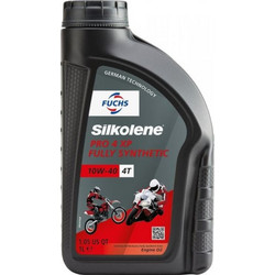 Fuchs Silkolene Pro 4 Συνθετικό Λάδι Μηχανής 4T 10W-40 1lt