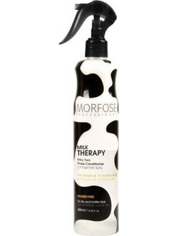 Morfose Milky Two Phase Leave In Conditioner Spray για Επανόρθωση για Ξηρά Mαλλιά 400ml