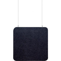 Acustico Audiodesigner Ecobaffle Square Ηχοαπορροφητικά Πάνελ 100x100x4cm 4τμχ Μαύρα