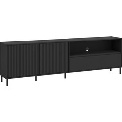 PoliHome Έπιπλο Τηλεόρασης Μοριοσανίδα Wenge Μ207.8xΠ40xΥ65.4cm Anel plus 162905169