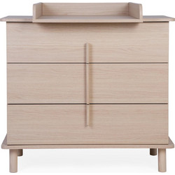 Childhome Nordica Βρεφική Συρταριέρα - Αλλαξιέρα Μπεζ 95x77x85cm