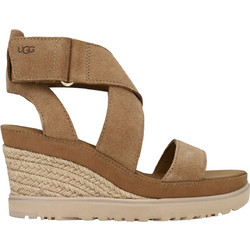 UGG Ileana Καλοκαιρινές Γυναικείες Πλατφόρμες Ψηλές Ταμπά 1139052-CHE
