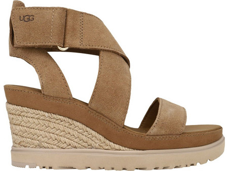 UGG Ileana Καλοκαιρινές Γυναικείες Πλατφόρμες Ψηλές Ταμπά 1139052-CHE