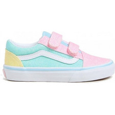 Vans Old Skool Παιδικά Sneakers Γαλάζια Ροζ VN000CYAZQP1