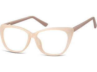 Sunoptic CP114 C Γυναικείος Σκελετός Γυαλιών Οράσεως Κοκάλινος Μπεζ