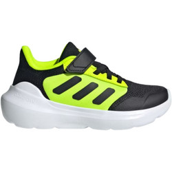 Adidas Tensaur Run 2.0 Παιδικά Αθλητικά Παπούτσια για Τρέξιμο Μαύρα Lime JR6069