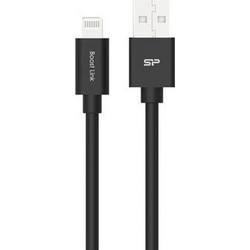 Silicon Power USB-A to Lightning Cable 1m Black SP1M0ASYLK15AL1K