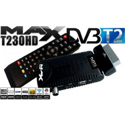 Max 230 HD Ψηφιακός Δέκτης Mpeg-4 Full HD με PVR