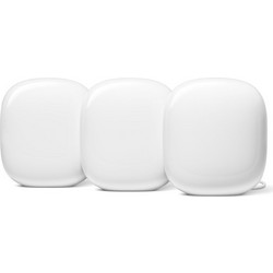 Google Nest WiFi Pro Mesh Access Point WiFi 6E Dual Band (2.4 & 5GHz) 3-Pack