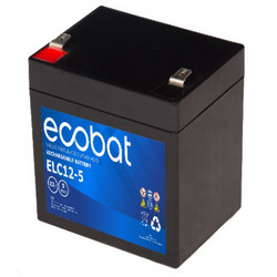 Ecobat ELC12-5 Μπαταρία VRLA-AGM 12V 5Ah