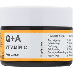 Q+A Vitamin C Radiance Face Cream 50gr