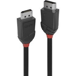 Lindy Καλώδιο DisplayPort 1.2 to DisplayPort Male 2m Black 36492