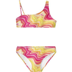 Name It Παιδικό Μαγιό Bikini Set για Κορίτσι Φούξια Κίτρινο 13232809