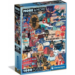 Puzzle Clementoni More Is More Travel & Cultures 1000 Κομμάτια