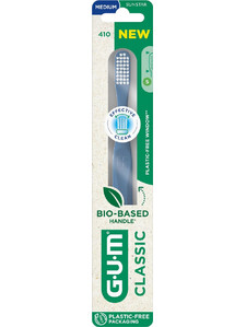 Gum Classic 410 Medium Oδοντόβουρτσα Μπλε