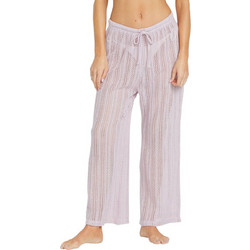 Billabong Υφασμάτινο Γυναικείο Παντελόνι Relaxed Εφαρμογή με Λάστιχο Ροζ 24O601505-AMS