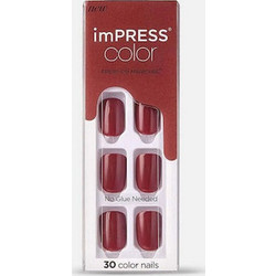 KiSS ImPRESS Color Espress (y) oyrself Square Tips Νυχιών 30τμχ
