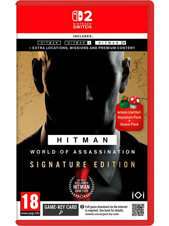 Hitman World of Assasination Signature Edition Key Nintendo Switch 2