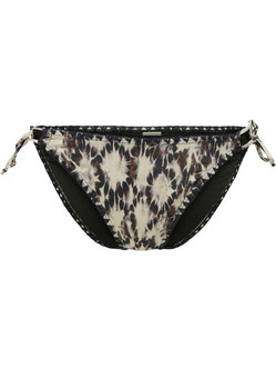 Only Bikini Slip Μπεζ Μαύρο 15324868