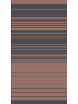 Melinen Stripes Πετσέτα Θαλάσσης Καφέ 86x160cm 20004871