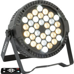 THINPAR-36X1 Φωτορυθμικό Προβολέας LED PAR Ψυχρό Λευκό