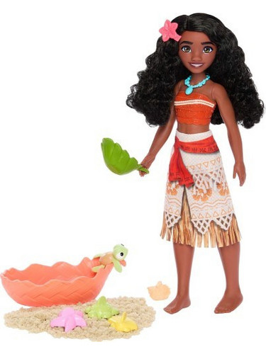 Mattel Disney Princess Βαϊάνα & Ζωάκι