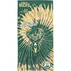 Gim NBA Milwaukee Bucks Παιδική Πετσέτα Θαλάσσης Πράσινη 76x152cm 100-00008