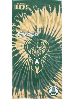Gim NBA Milwaukee Bucks Παιδική Πετσέτα Θαλάσσης Πράσινη 76x152cm 100-00008