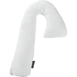 La Luna Half-Side Support Μαξιλάρι Θηλασμού & Εγκυμοσύνης Λευκό 150cm