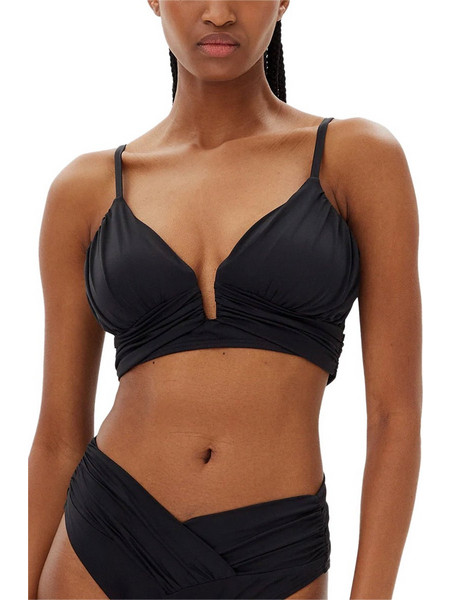 Michael Kors Bikini Top Τριγωνάκι Μαύρο MM2R055