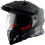 Axor X-Cross Dual Matt Black Red Κράνος Μηχανής Motocross