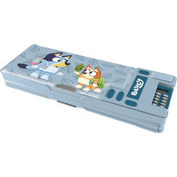 Graffiti Retro Bluey Face Κασετίνα Γαλάζια 250643
