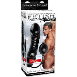 Pipedream Fetish Fantasy Extreme Inflatable Ass Blaster Πρωκτικός Δονητής 27cm Μαύρος PD3666-23